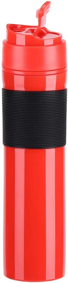 Coffee Press Mug, Portable French Press Travel 350ml/12oz Portable Coffee Press Mug Tea and Coffee Maker Bottle Coffee Brewer Travel Tumbler Water...