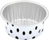 KEISEN 5oz 3 2/5" Set of 24 Disposable Aluminum Foil Cups 125ml for Muffin Cupcake Baking Bake Utility Ramekin Cup (Spot)...