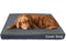 Pet Bed Cover M 30x20x3'' Dog Bed Covers Waterproof Dog Bed Covers Large Dog Bed Washable Removable Cover Dog Bed Covers Replacement Washable Dog ...