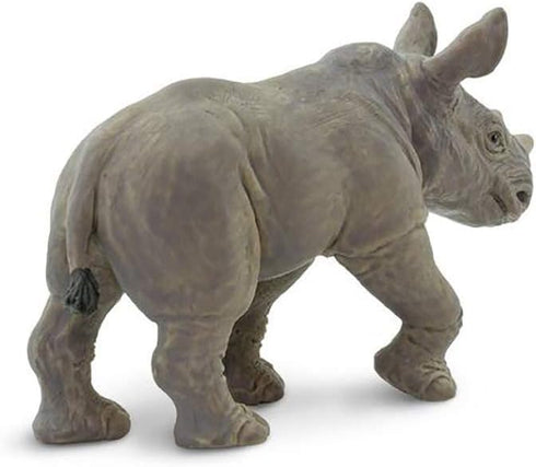 Safari Ltd. White Rhino Baby Toy Figurine - Realistic, Hand-Painted 2.93" Model Figure - Safe, Educational Toy for Boys, Girls & Kids Ages 3+...