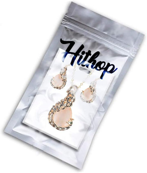 Vintage Women Elegant Peacock Waterdrop Rhinestone Pendant Necklace Earrings Crystal Jewelry Set Wedding Jewlery...