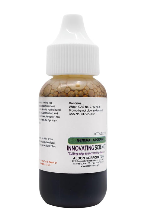 Innovating Science 0.5% Bromothymol Blue Solution, 30mL - The Curated Chemical Collection...