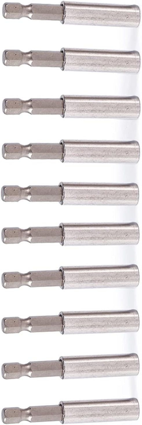 Magnetic Extension Socket Drill Bit Holder 10pcs 1/4" Hex Magnetic Extension Socket Drill Bit Holder Power Tools...