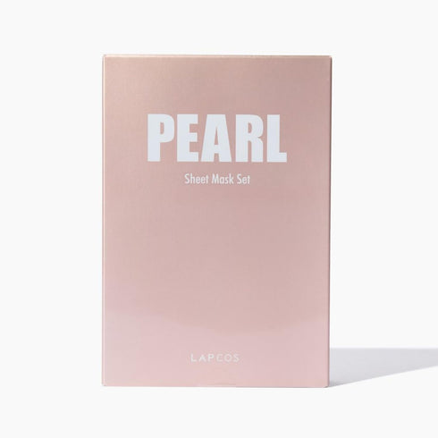 LAPCOS Pearl Sheet Mask, Daily Face Mask with Probiotics to Clarify Skin, Korean Beauty Favorite, 5-Pack...