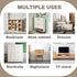 Anti Tip Furniture Anchors for Baby Pet Proofing,Furniture Wall Anchor Furniture Dresser Bookshelf Falling Prevention Device for Children (White)...