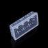 2 PCS 18650 Battery Storage Case, Plastic Battery Holder Waterproof Battery Holder Storage Box Portable Battery Container Protector...