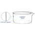 Crystallizing Dish with Spout and Heavy-Duty Rim, Thick-Walled Design High Borosilicate Glass Reusable Crystallizing Dishes for Crystallization an...