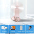 LifePlus Air Cooler 3 IN 1 Handheld Fan Personal Fan Small Pocket Fan Portable Desk Fan Speed Adjustable Flashlight...