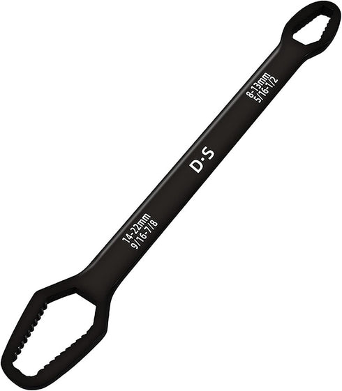 Multifunctional Universal Double Ended Wrench, 8mm - 22mm Self-Tightening Universal Wrench Repair Tool for DIY Machine & Auto Maintenance - Made o...