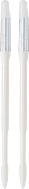 Aquameter (Medium White Refillable - Bundle of 2) - House Plant Soil Moisture Meter, Humidity Sensor Probe, Water Level Indicator - Best for Indoo...
