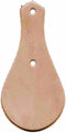 Springfield Leather Company 25 Pack Vegetable Tanned Blank Leather Key Fobs for Key Shains, Ornaments, Laser Engraving, Carving, and Stamping...