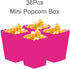 GAKA Hot Pink Paper Popcorn Boxes, Mini Valentine Popcorn Boxes,Open-Top Popcorn Box for Kid Birthday Decoration Princess Party Supplies (36PC)...