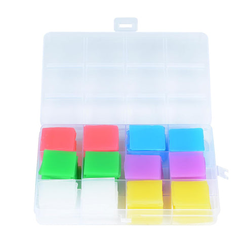 Ninonly 96 Pcs Diamond Painting Glue Clay Wax, DIY 5D Diamond Art Accessories Tools Supplies Set with Storage Box, 6 Colors...