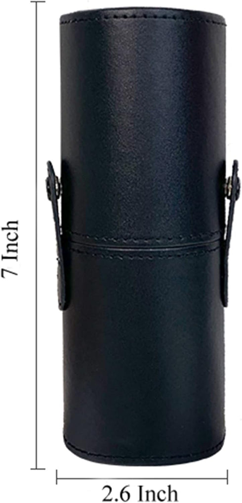 Makeup Brush Holder Travel Brushes Case Bag Cup Storage Dustproof for Women (Black)...