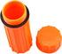 SE 3-in-1 Orange Waterproof Match Storage Box with Signaling Mirror and Firestarter Flint - CCH6-1...