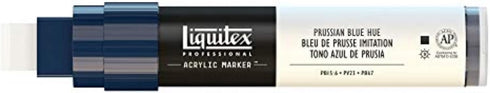 Liquitex Professional Wide Paint Marker, Prussian Blue Hue...