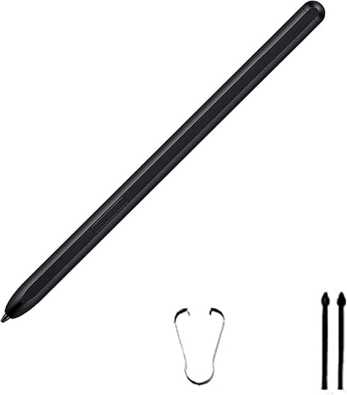 Black Galaxy Z Fold 4 Pen Replacement + 2 Pen Tips for Samsung Galaxy Z fold 4 S Pen Touch Stylus S Pen +Replacement Tips/Nibs...