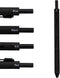 DUNBONG 4 in 1 Multicolor pen, Metal Cased Multifunction Pen, 0.5mm Mechanical Pencil, Red Ball Pen, Blue Ball Pen and Black Ball Pen, 1-Count (Bl...