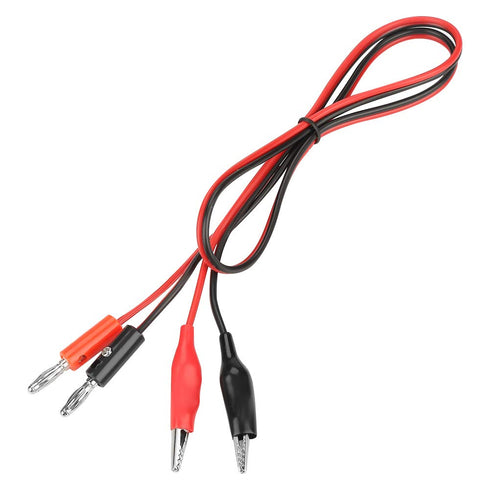 Banana Clip Test Multimeter Banana Plug Clip Test Probe Output Cable Line 30V 5A for Adjustable DC Regulated Power Test Cables Set...