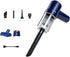 Handheld Vacuum Cordless, 9000PA Car Vacuum with LED Light, Portable Car Vacuum Cleaner, Mini Hand Vacuum with Low Noise for Car, Home, Office(Blu...