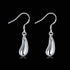 5PCS Silver Jewelry Set for Women Teardrop Pendant Necklace Earrings Bracelet Ring Fit with Party Meeting Dating Wedding Birthday Gift...