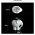 3.9" Ceramic Elephant Pencil Holder/Pen Holder/Flower Pot/Succulent Planter White Elephant Gifts Ideal Gifts for Women, Mom or Birthdays...