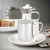 Winco Stainless Steel Creamer with Cover, 10-Ounce, Medium, Metallic...