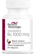 Bariatric Advantage B-12 Speedy Melts, Vitamin B12 1000 mcg Supplement, Fast Melting with 200 mcg of Folic Acid for Nutritional Support - Black Ch...
