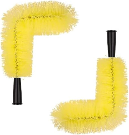 2 PCS Gutter Cleaning Replacement Brush Gutter Cleaning Brush Parts Accessories for Cleaning Leaves and Debris from The Ground...