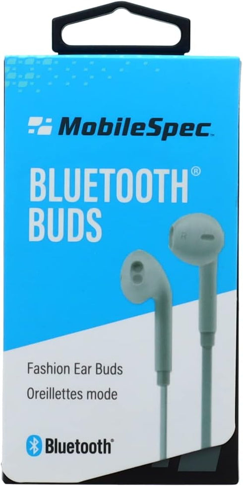 MobileSpec MBS11302 Fashion Bluetooth(R) Earbuds - White...