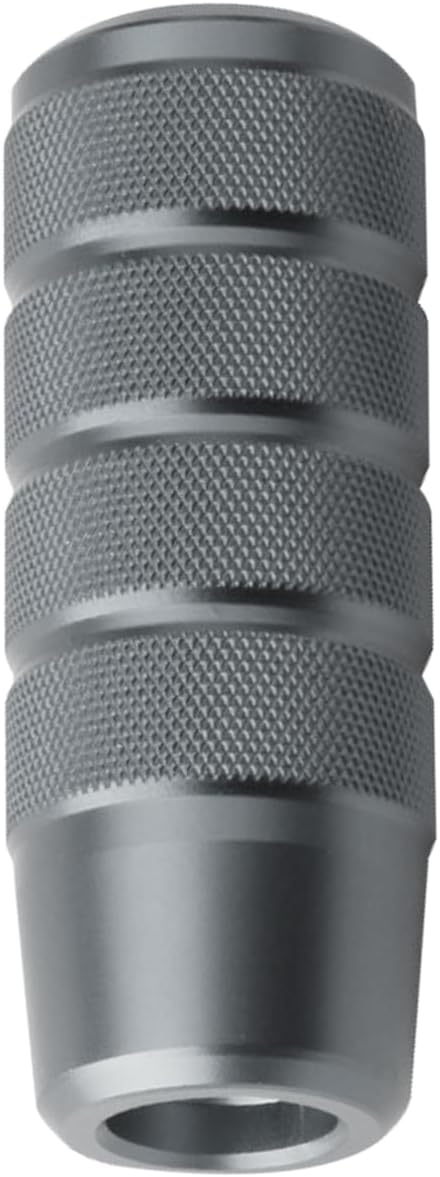 95mm/3.74" Car Shifter Knob, Aluminum Weighted Automotive Gear Shift Manual knobs Lever with 3 Threaded Adapters M8 M10 M12 x 1.25, Universal for ...