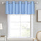 DECOVSUN Light Sky Blue Valances for Windows 70X18 Inches Blackout Thermal Insulated Valance with Grommet Top for Kitchen Living Room Short Straig...