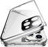 Anti-spy Screen iPhone12Promax case?Lock + Magnetic adsorption Anti-Peeping Metal Frame 360 Full Body Protective Cover Double-Sided Glass Lens Pro...