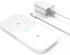 GEEKERA Wireless Charging Pad, 2 in 1 Wireless Charger for iPhone 14/14 Plus/14 Pro/14 Pro Max/13/13 Pro/13 Pro Max/12/11/XS/XR/X/8, AirPods 3/2/P...