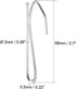 UXCell Pin-On Drapery Hooks - Zinc Plated Long Shanks 2.7" for Window, Door & Shower Curtains - 60 Pcs...