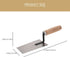 Yardwe Hand Tools 4pcs Concrete Trowel Finishing Trowel Putty Trowel Drywall Trowel Margin Trowel Paint Scraper Concrete Edger Construction Spatul...