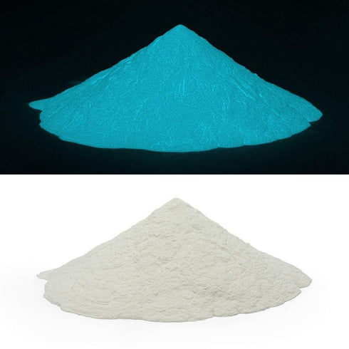 Glow in The Dark Pigment,Phosphorescent Glow Powder,3.52 Ounce (100 g),Water Based (Green) (Aqua-Turquoise)...