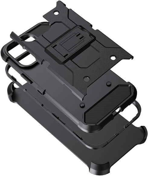COCOMII Belt Clip Case Compatible with iPhone 11 Pro Max - Luxury, Swivel Holster, Inward & Outward Facing, Kickstand, Military Grade, Heavy Duty,...