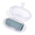 Baby Finger Toothbrush with Case, Food Grade Silicone, BPA Free, 2-Pack (Sage+Ether)...