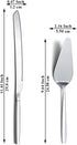 Wedding Cake Knife and Server Set, Cake Cutte Pie Server for Everyday, Wedding and Birthdays, Dishwasher Safe...