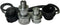1/4" High Pressure Hydraulic Coupler/Coupling | 10k PSI | w/Dust Cap...