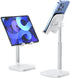 Cell Phone Stand, Height Adjustable Phone Stand for Desk, Desktop Phone Holder Cradle Compatible with iPhone, Pro Max, Galaxy, and All Mobile Phon...