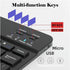 Computer Keyboard and Mouse Combo, Ultra Thin Wireless Keyboard with 3 Adjustable DPI Mouse, Bluetooth Keyboard and Mouse Compatible with PC Lapto...