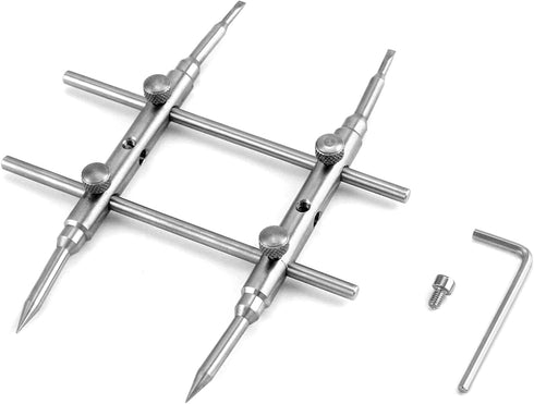 QWORK Lens Wrench, Double Head Arc, Curve Spanner, Professional Camera Lens Spanner Wrench Repairing Opening Tool for Most DSLR Cameras...