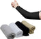 4 Pairs UV Sun Protection Arm Sleeves for Men Women Youth, Straight Compression Cooling Sleeve Cover for Cycling, Driving, Running, Riding, Fishin...