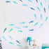 Fish Wall Decals - Ocean & Kids Peel & Stick Removable Wall Stickers for Nursery Room Decor...