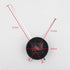 Timelike DIY Large 3D Clock Hands Wall Art Decor Quartz Clock Mechanism Accessories (Black)...