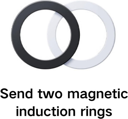 Magnetic Car Mount for iPhone and Android - 720 Adjustable, Never Blocks Vent, Fits All Phones, Hands Free Magnetic Phone Holder,Easy to Use, Blac...