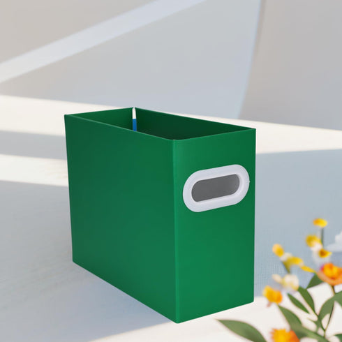 Cardboard Hanging File Organizer,XiePiPiPaper Collapsible Haning File Box for Letter Size,Portable File Holder Storage with Handles, for Desk File...