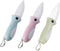 3 PACK Ceramic Paring Knife, Pocket Knife Folding Knife, Super Sharp Blade only 2.3 inch, Fruit Peeling Vegetable Cutting, Easy-to-Carry (3 Color)...